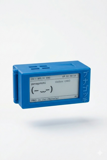 Unlimited Coverage™ Pwnagotchi — Portable AI Wi-Fi Hacking & Pentesting Device + Case (Preconfigured)