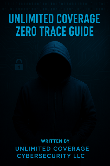 Unlimited Coverage™ Zero Trace Guide – LVL 1 Digital Anonymity & Privacy eBook